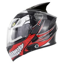 블루투스 헬멧 오픈페이스 AGV 덱스톤 SOL 할리 비틀 쇼에이 오토바이용품 매장 보난자, 몬스터 레드