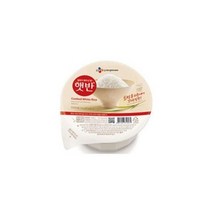 아홀 CJ둥근 instant rice 즉석밥 밥 공기밥 햅반 햇반, 18, 210g