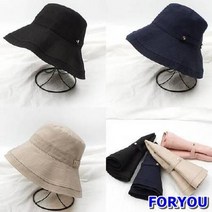 TZM878234면 벙거지 S1196-니뽄접이버튼 벙거지모자 썬캡 헌팅캡 여성모자