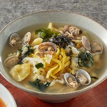 [대구 팔공산얼큰이] 얼큰 & 맑은 칼제비 2인분, 3) 맑은 수제비 2인분