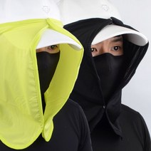 국산 모자 탈부착형 자외선차단 쿨링 얼굴 선가드 얼굴햇빛가리개 썬가드 목가리개