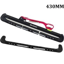 아이스 스케이트 쌍 쇼트 트랙 가드 커버 애비뉴 신발 블레이드 슬리브 스 나이프 프로텍터 조정 가능한 전문 액세서리, 430mm