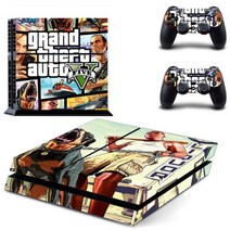 GTA5 GTA PS4 스티커 플레이 스테이션 4 스킨 데 커버 콘솔 컨트롤러 비닐, Grey