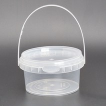 페일용기 400~5L 투명 벌크용기 플라스틱용기 채집 세차통, 10개