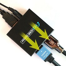 NUNUBITEL_HDMI 분배기 모니터 영상 1-2 4K 공유 화면분할 분배 네트워크_NUB누비텔레숍, 옵션이없는_단일품목입니다