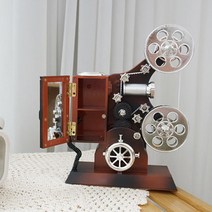 카페 매장 음식점 선반 장식 영사기 오르골 인테리어소품 멜로디장식 소품