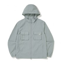 국내매장판 스노우피크 루트 아웃 포켓 바람막이 Blue Mint S23MMRWB60BM