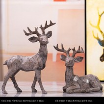 사슴장식 크리에이티브 홈 인테리어 소품 실내 거실 술장 티테이블 TV장 현관방 세팅, 창고 정리 4