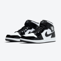 나이키NIKE우먼스 조던1 미드 범고래 카본파이버 DD1649-001