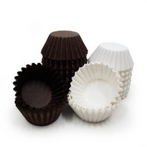 베스톰 SL초콜릿유산지컵 초코 200p + 화이트 200p, 혼합 색상, 19세트