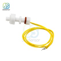 유량 측정기 상시 폐쇄 저압 플로트 스위치 ZP2508 미니 PP 탱크 풀 수위 센서 수직 220V 수압