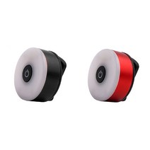 자전거 후미등 헬멧 안전등 라이트 밝기 200m 충전식 생활방수 안전용품, B64후미등-레드