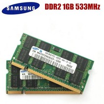 SAMSUNG-노트북 메모리 1GB 2GB PC2 4200S 램 1G 2G DDR2 533MHz, 1GB 533MHzX2pcs