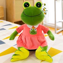 개구리 인형 피규어 장난감 선물, 30cm, 소녀