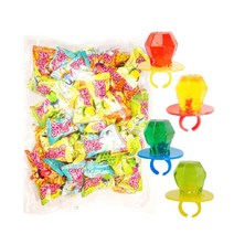 쥬얼리 반지 사탕 50개 추억의사탕 캔디 보석캔디, 쥬얼리반지사탕50개