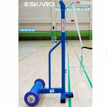 키밍 / 스카로 배드민턴 네트 지주대 이동 네트망 지지대 2, 파랑