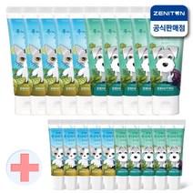 제니튼 닥터제니 주니어 치약 60g+15g x5세트, 라임2개+민트3개
