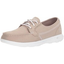 Skechers 여성용 고 워크 라이트 이클립스 보트 슈즈 베이지
