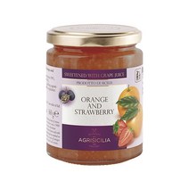 [에그리시칠리아] 포도즙으로 만든 딸기 오렌지 잼 360g, 상세 설명 참조, 상세 설명 참조, 상세 설명 참조