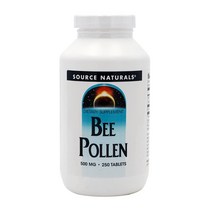소스내추럴스 비 폴렌 500 mg 250 타블렛, 4병, 250정
