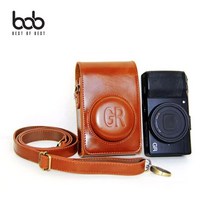 신나라-닷컴_bob 리코 RICOH GR 1 2 하이엔드 카메라 가죽케이스 고급 카메라백 가방 크로스백 용가방 보관백_ tlsskfk, 카멜브라운, 신나라_닷컴-옵션_리코GR1.2공용