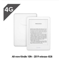 킨들올뉴 전자책 리더 전면 라이트 내장 wifi 8GB 전자 잉크 스크린 6 인치 2019 버전 블랙, 만 전자 책 리더, 4GB White