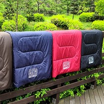 동계 캠핑 침낭, 블랙, 1개