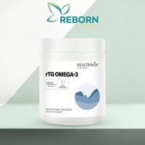 뉴질랜드 헬스윈 알티지 오메가3 1000mg 180캡슐, 5통