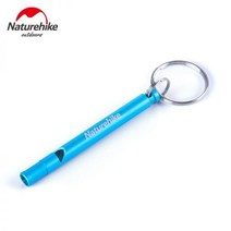 호루라기 야외 전문 비상 휘파람 키 체인 휴대용 시끄러운 필드 장비 NH15A002J, Orange