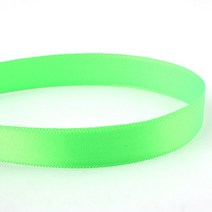 [Y-29-15]공단리본 10mm 형광그린 1yd(90cm)