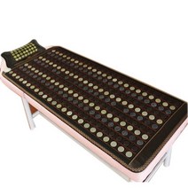 부모님 프레전트 옥 매트리스 건강 매트리스리스 돌 침대 깔개, 텐 50 라운드 비취 70cmx160cm