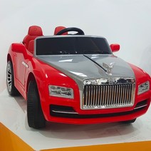 어린이 롤스로이스 4륜 2인 전동자동차 탑승완구, B + 2륜