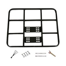 자전거 리어 랙 심압대 홀더 소녀 소년 성인을 위한 사이클링 장비, 48×38cm, 설명한대로, 철, 1개