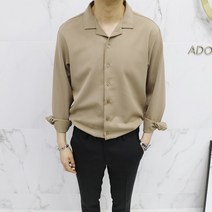아도르클래식 무드 10컬러 노카라 캐주얼 봄 가을 셔츠