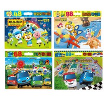 뽀로로 타요 띠띠뽀 판퍼즐 48 68 88 조각 키즈아이콘, 뽀로로 판퍼즐 88조각