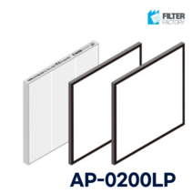 [호환] 에어패스 AP-0200LP 아파트환기 시스템 전열교환기 필터, 헤파필터1매+프리필터2매