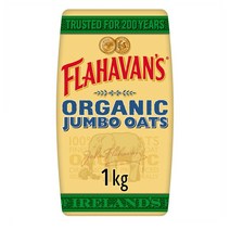 (묶음) 플라하반 점보 오트 1kg 4팩 Flahavans Jumbo Oats