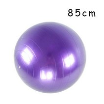 PVC 휘트니스 공 요가 두꺼운 방폭 운동 홈 체육관 필라테스 장비 균형 45cm55cm65cm75cm85cm, 24 Purple 85cm, 85cm Purple
