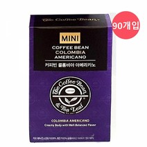 향긋한 커피빈 콜롬비아 아메리카노 90개입 커피스틱, 본상품, 상세페이지 참조