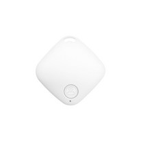 범용 미니 GPS 추적기 장치 추적 어린이 파인더 애완 동물 위치 스마트 블루투스 차량 분실, [02] White