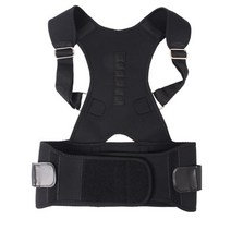 바른자세 어깨교정밴드 굽은등 교정기 굽은어깨밴드 굽은어깨교정밴드 굽은 어깨밴드 허리 척추 등 거북목 바른자세교정밸트 L사이즈, 1개