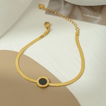 여성 팔찌 패션 데일리 316L Stainless steel Roman Digital Bracelet women's Fine Jewelry embedded natural shell