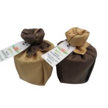 [고서임] 함초소금 300g (원형 / 꽃매듭) 보자기포장, 함초소금 300g (원형_꽃매듭 / 브라운금비)