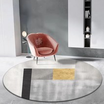 임스체어 라운지체어 명품의자 카페 빈티지 인테리어 의자북유럽 스타일 라운드 카펫 거실 조명 럭셔리한, 06 6_06 180x180CM