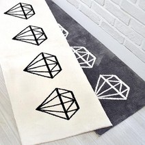 아트박스/카페트앤데코 빅 다이아몬드 다용도매트 (45x120cm)