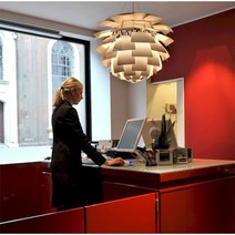 손예진 집 식탁 조명 루이스 폴센 아티초크 솔방울 샹들리에 펜던트등 chi072, 85cm, 브론즈