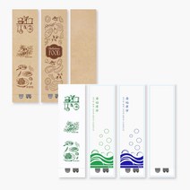 위생 수저통합지 숟가락 젓가락 개별포장지 수저집 식당 학교 병원, W73-M6, 600장