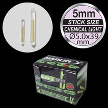 분말케미(1박스-50개입) 3mm/4mm/4.5mm/5mm/7.5mm/일자케미/방울케미/캐미라이트/끝보기/낚시대끝보기