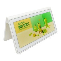 CNM248W 아크릴 A형 메뉴 꽂이 220x100mm 화이트