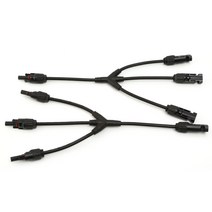 태양광 인버터 3Y 태양 전지 패널 커넥터 Y 분기 1 ~ 3 전기 30A 1000V, 한개옵션0